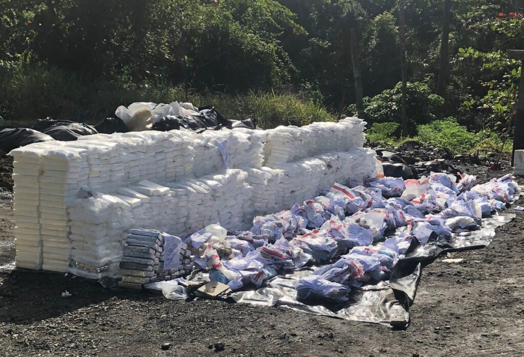 La imagen actual no tiene texto alternativo. El nombre del archivo es: El-Inacif-quema-mas-de-2-toneladas-de-drogas-incautadas-en-Peravia-y-otras-demarcaciones.jpg